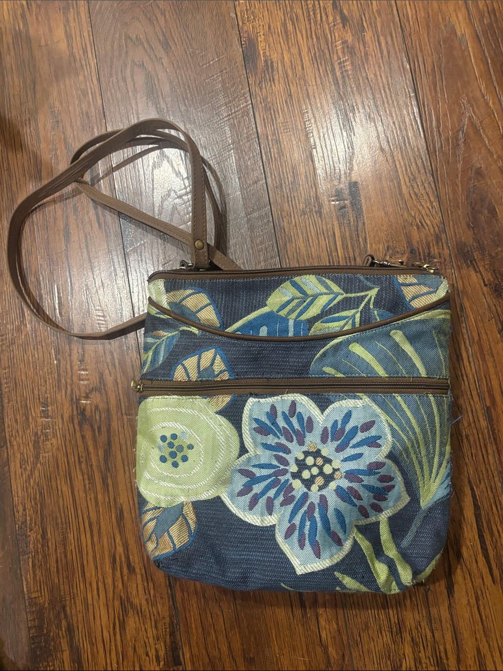 Danny K Floral Crossbody